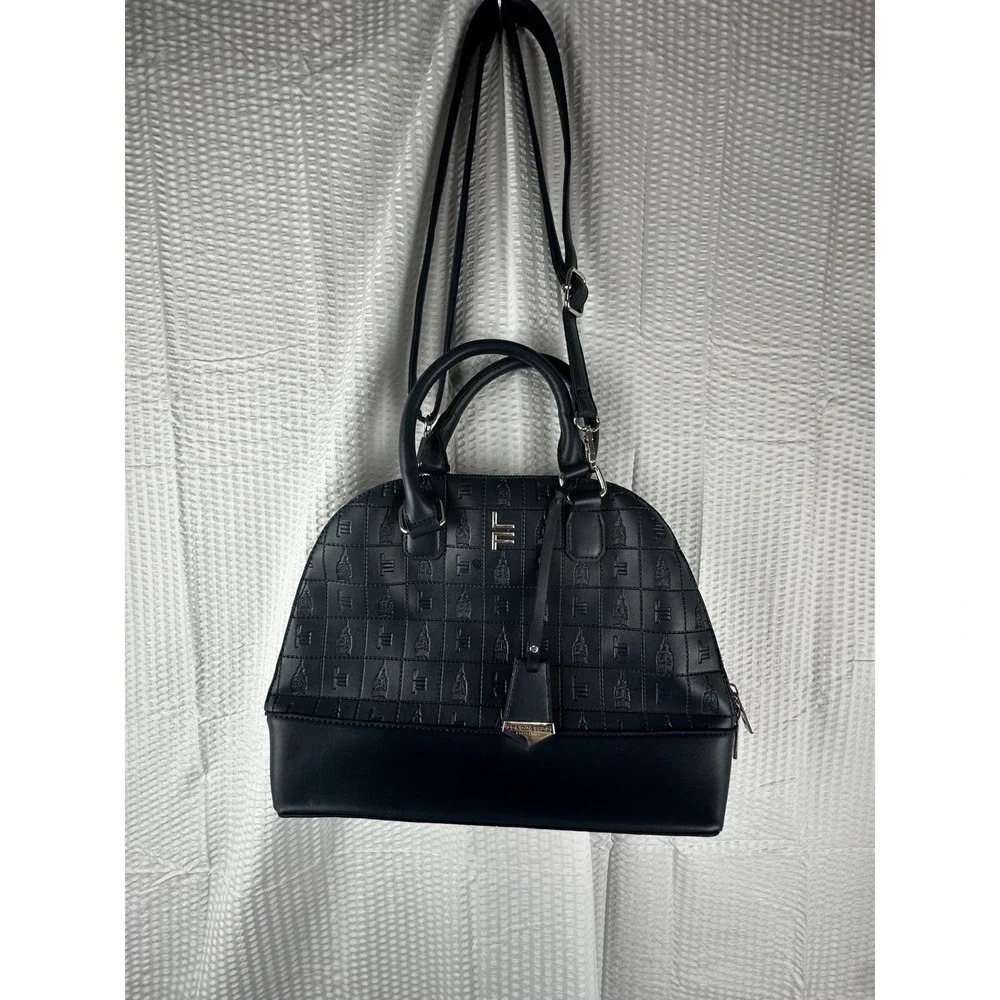 London fog Kate dome satchel Navy Blue